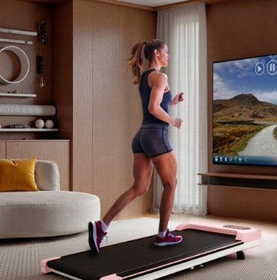 Folding Walking Pad with Adjustable Incline & Remote