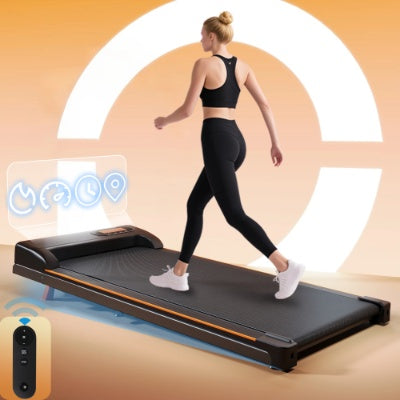 Folding Walking Pad with Adjustable Incline & Remote