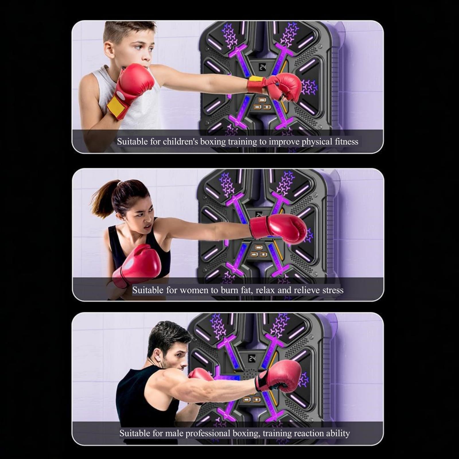 Boxing Target Purple
