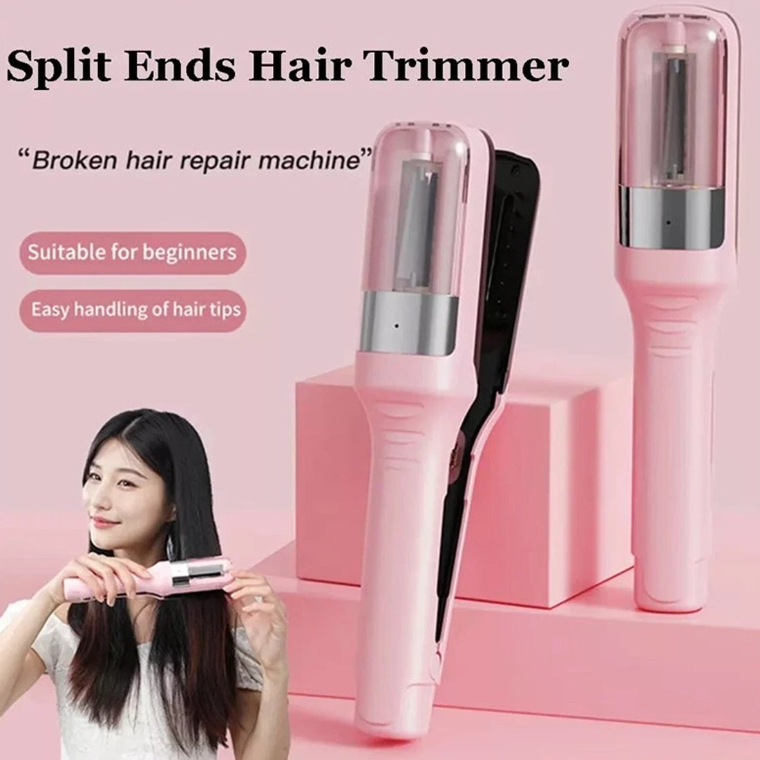 Automatic Electric Split End Trimmer for Damaged Hair