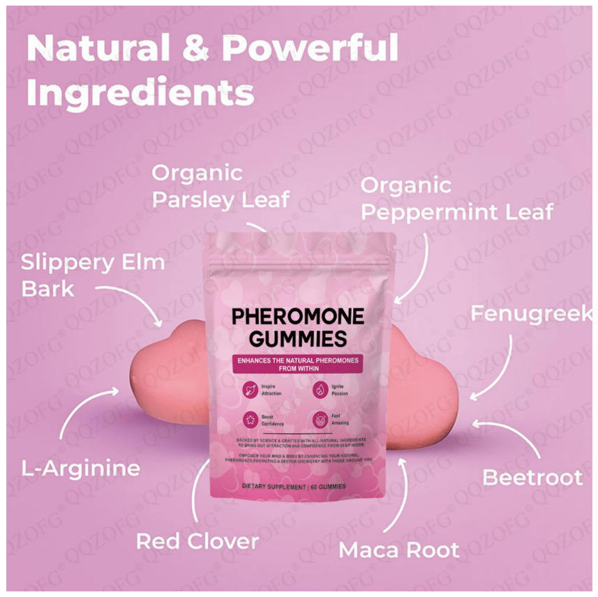 Pheromone Gummies – Boost Attraction & Confidence (60 Gummies)